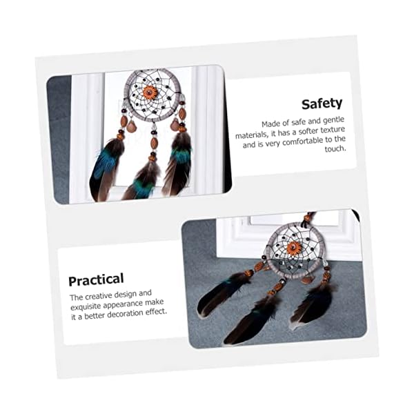 Didiseaon 2pcs Dreamcatcher car decor Car Hanging Decor macrame wall hanging bohemian decor Wall Hanging Dream Catcher Dream Catcher Pendant for Home witch decor charm decorations - Image 3