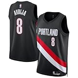 Deni Avdija Portland Trailblazers NBA Kids Youth 8-20 Icon Edition Black Swingman Jersey (US, Numeric, 10, 12, Regular, Black)