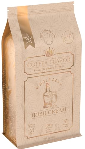 Irish Cream Flavored Whole Bean Coffee β 100% Arabica