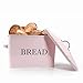 Jolitac Bread Box for Kitchen Countertop, Metal Bread Box for Kitchen Counter Extra Large & Farmhouse Style Bread Holder Bread keeper Food Storage Container