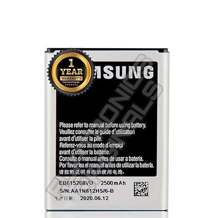 Image of EB615268VU Battery for Samsung Galaxy Note 1 N700 i9220 Battery with 1 Year Warranty**** (P44)