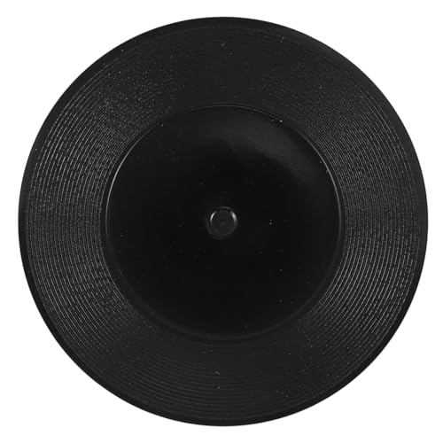 Dimensioni portatili: il set di mini dischi in vinile da 5 cm è compatto e facile da trasportare, il che lo rende perfetto per aggiungere un elemento musicale a qualsiasi casa delle bambole, mini dischi vintage, decorazioni in miniatura