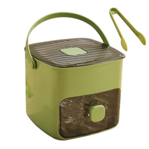 Bin de almacenamiento de hielo para congelador, bandeja de cubito...