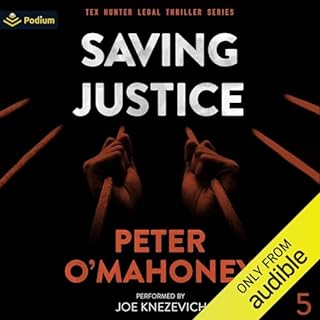 Saving Justice Audiolibro Por Peter O'Mahoney arte de portada