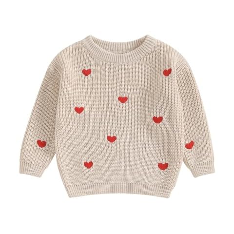 Karwuiio Knit Heart Sweater Cover