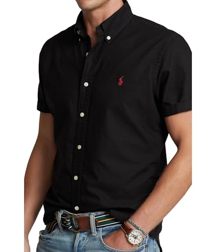 Image of POLO RALPH LAUREN Men's Classic Fit Plaid Oxford Shirt