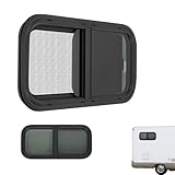 OUBUBY Fenêtre Latérale pour Caravane 600x300mm, Fenêtre...