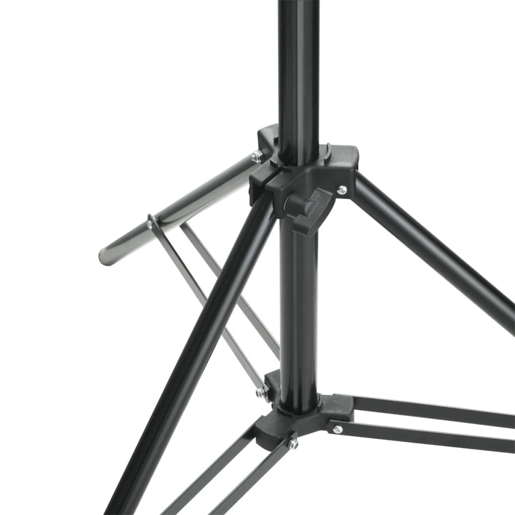 Sistema di sfondo fotografico 500 x 300 cm con tessuto di sfondo verde, sistema di sfondo regolabile in alluminio per Chroma-Key, fotografia in studio, ritratti e produzione video