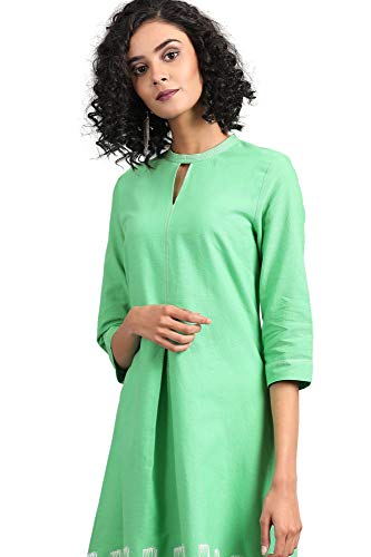 Image of W for Woman Women's Cotton Straight Kurta