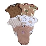 EIO Newborn Baby Cotton Romper Sleepsuit | Half Sleeve Jumpsuit Bodysuit for Boys &amp; Girls | Soft Breathable Baby Clothes Combo Pack Amazon Deal