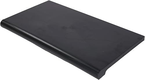 SSWBasics Estante moldeado por inyección Bullnose negro - 13" W X 24" L