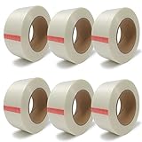 gws Filament-Klebeband, extra starkes Packband in Profi-Qualität, Gewebeband in Längsrichtung...