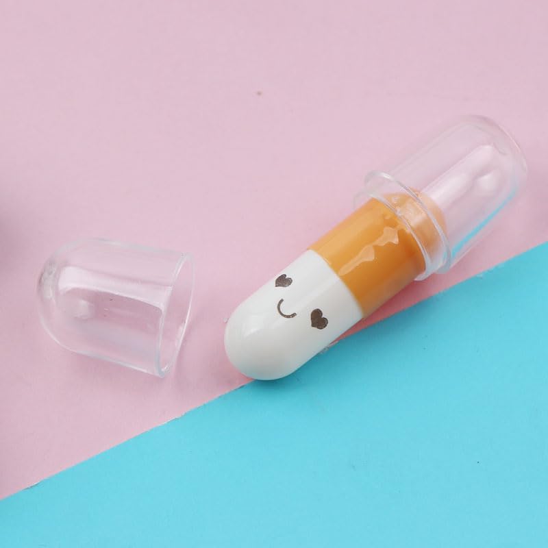 Ximimark 100PcsVibrant Random Mix 3D Smiling Face Pill Charms - Cute & Fun Jewelry Making Delights for DIY Bracelets, Earrings, and Keychains - Unleash Your Creativity! - Image 4