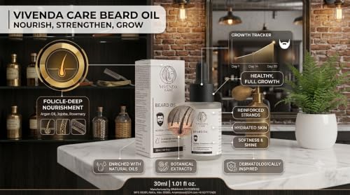 Image of Beard Growth Serum for Men 30ml | 4% Anagain, 2% Aminexil, 1% Rosemary | Reduces Patchy Beard, Promotes Thicker Beard Growth | Lightweight and Fast Absorption