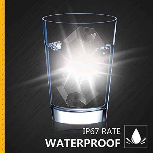 Hovano Led Rock Lights White 20Pods 6000K Waterproof Led Neon Underglow Light For Truck Car Atv Utv Suv Off Road Boat High Power Under Body Glow Trail Rig Lamp (White) #TOP3