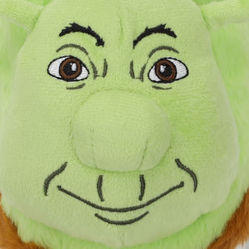 Shrek 3D Character Head Adult Brown & Green Slippers4