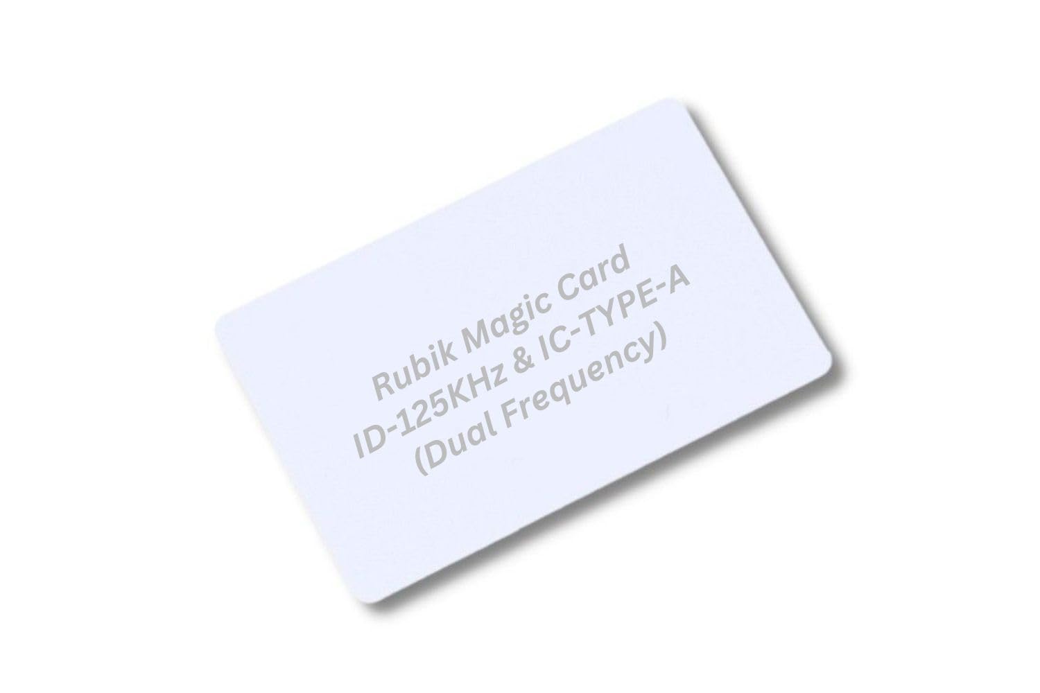 Rubik 5pcs Magic Card, Blank ID-125Khz & IC-Type-A RFID Key Cards for RFID Copier/Reader/Writer/Duplicator (5 Cards)