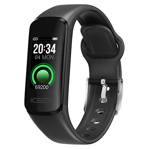 JCDBT Sport Smart Watch – Health and Fitness Tracker: Heart Rate, Sleep Monitor, Calorie and Step Counter, IP68 Waterproof