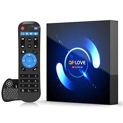 [2GB DRR3/16GB eMMC] H96 Mini + Android 7.1 TV Box con Amlogic s905 W Quad Core 64bits CPU, 4 K Ultra HD Smart TV Box con 2.4 GHz WiFi 100 M LAN H.265 3D Set Top Box