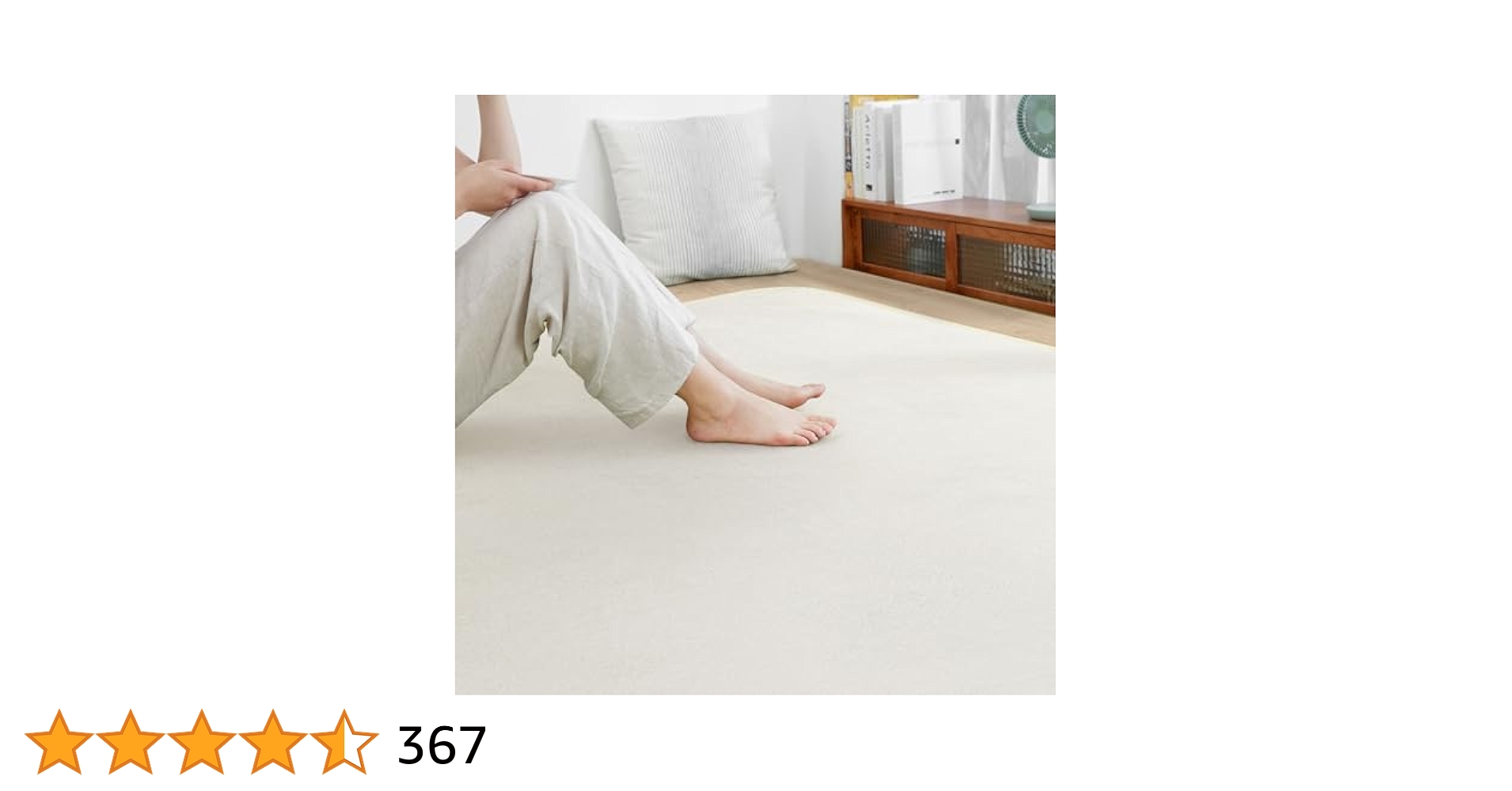 【色: アイボリー】SOMANT ラグ カーペット 夏用ラグマット 絨毯 滑り止 Amazon | SOMANT ラグ 1.5畳 カーペット 夏用ラグマット 絨毯