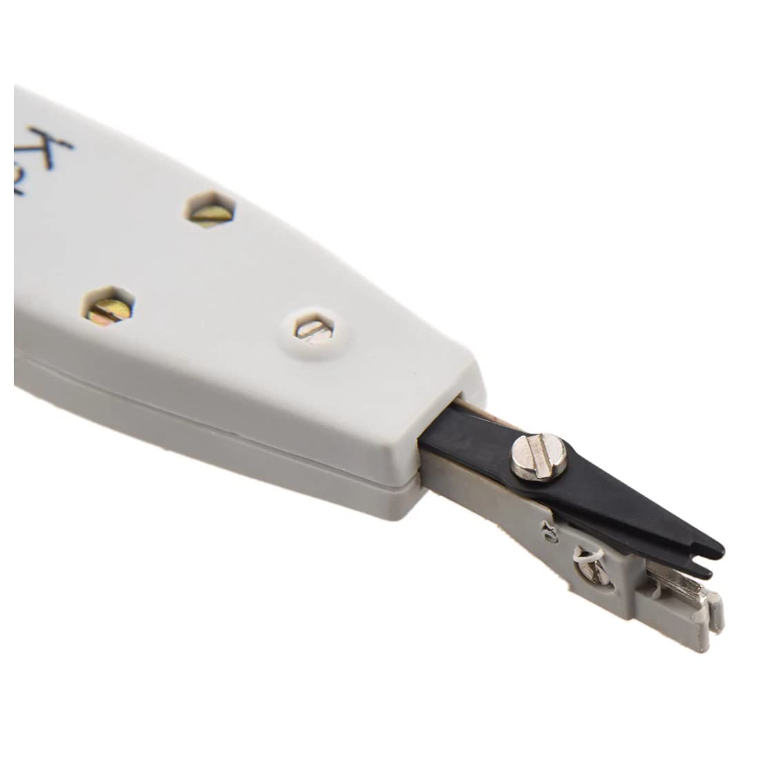 CABLEPELADO Inseritore tipo Krone o doppio IDC | Strumento di Impatto | Crimpatrice | Strumento Punch | Adatto per terminali IDC o Dual IDC, Cat 5/6/6a, RJ11, RJ44, voce