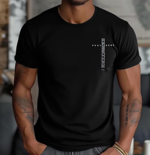 Image of Christian Shirts for Men Jesus Cross Shirt Religious Faith T Shirts