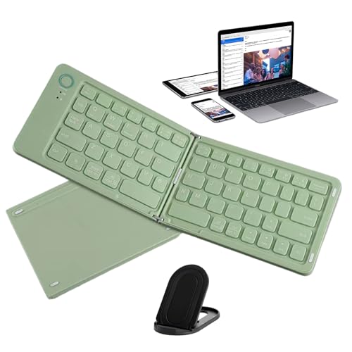 Jomewory Teclado Plegable portátil | Teclado de Viaje Plegable - Teclado Plegable para Viajes de...