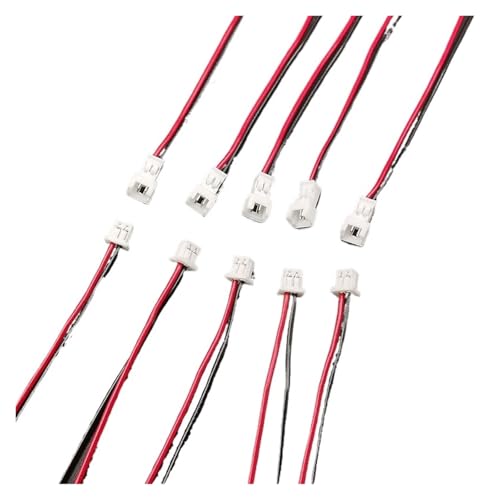 Fiche JST 1.25mm 2 broches mâle femelle avec fil pour éviter faux contacts