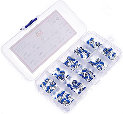 Kit potentiomètre RM065 horizontal 6mm résistance variable composant électronique PCB - 5