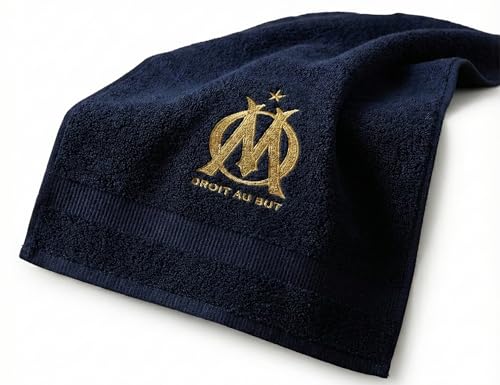 OLYMPIQUE DE MARSEILLE Serviette Essuie Mains Om - Collection Officielle