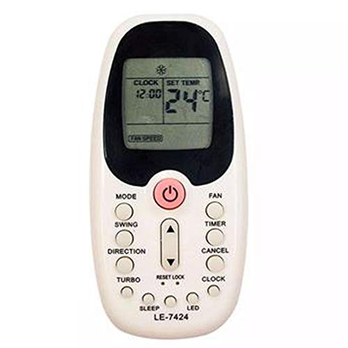 Controle de Ar Condicionado Universal Eletrolux Komeco Midea LG Plhilco