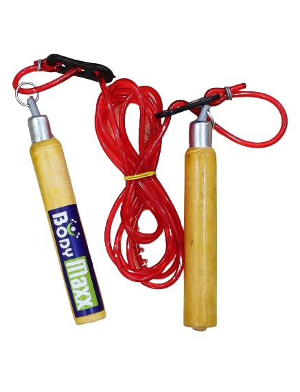 Body Maxx Skipping Rope Wooden Handle Bars (B0117VK4MY) Amazon Price History, Amazon Price Tracker
