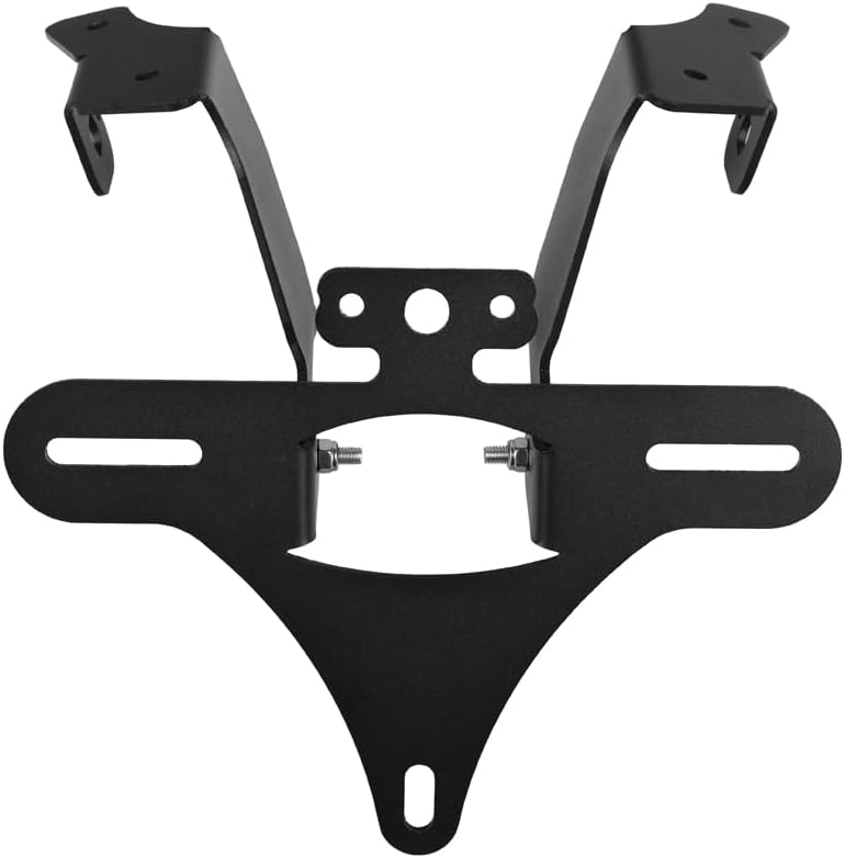 Motorcycles License Plate Holder Fender Eliminator Tail Frame LED Light for CFMOTO 450MT Ibex 450 MT 800 MTX Explore 2024-2025 (No Light)