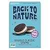 Back to Nature - Double Classic Creme Sandwich Cookies - Enjoy Our Plant Based Cookies Made with Wheat Flour - Vegan & Non-GMO - Seriously Tasty Snacking - 8.25 Ounce