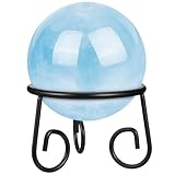 Support pour boule de jardin : peut accueillir vos objets ronds préférés tels que globes, sphères, cristaux, pierres, œufs, coupes en verre et rochers