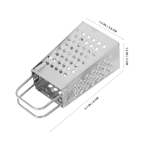 Rallador mini de acero inoxidable DECHOUS 2 piezas miniatura 2