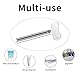 Newaner Tubenquetscher Metall 6 Stück, Tubenausdrücker, Tubenpresse Edelstahl, Toothpaste Squeezer für Kosmetik, Schuhcreme, Haarfärbemittel, Pigmente，Geeignet für Küche, Bad, Studio