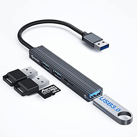 PHIXERO 4-Port USB 3.0 Hub Cover