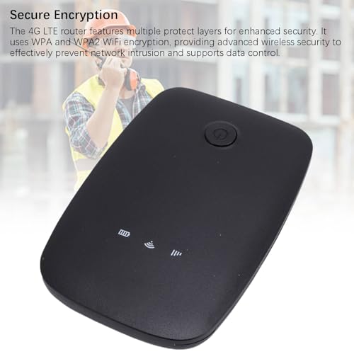 Image of Portable WiFi Portable 4G WiFi Wireless Router - LTE Hotspot for Phones, Laptops, and Smart TVs - 150Mbps Speed, Easy Plug and Play