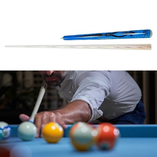 Taco de billar profesional de madera, 107 cm miniatura 2