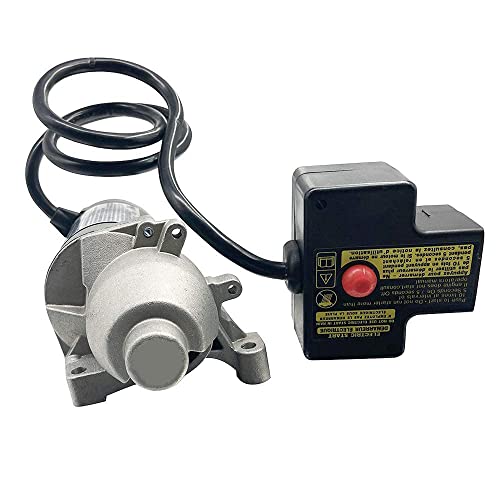 Tinsaen 951-10645 Electric Starter Motor Jq170 Replacement 751-10645 For Troy-Bilt Mtd Cub Cadet Craftsman 951-10645A 751-10645A Snowblower Snow Thrower,17T 120V 208Cc #TOP5