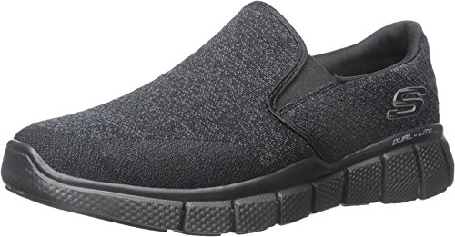 Skechers Equalizer 2.0 Tênis masculino sem cadarço, Preto, 11