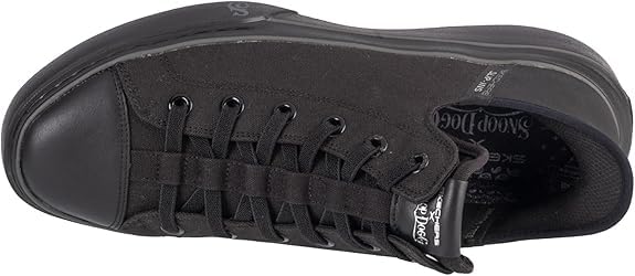 Image of Skechers x Snoop Dogg Snoop One-Boss Life Men's Slip On, 11.5 D(M) US, Black-Black