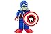 Produktbild LEGO MINIFIGURE - SCUBA CAPTAIN AMERICA - SET 76048 - SH215