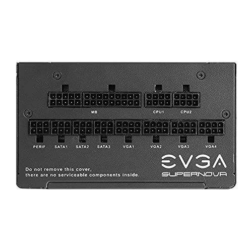 Image of EVGA 750 G6, 80 Plus Gold 750W, Fully Modular, Eco Mode with FDB Fan, 100% Japanese Capacitors, 10 Year Warranty, Includes Power ON Self Tester, Compact 140mm Size, Power Supply 220-G6-0750-X1