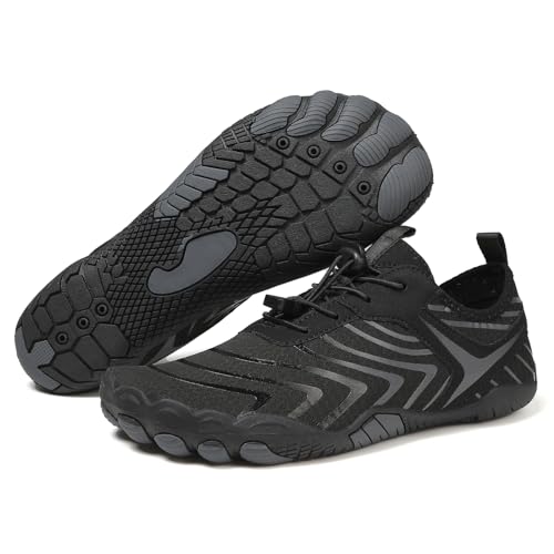 Image of Hike Barefoot Shoes Womens Mens, Pro Water Shoes Barefoot Hike Shoes, Wide Toe Box Non-Slip Breathable