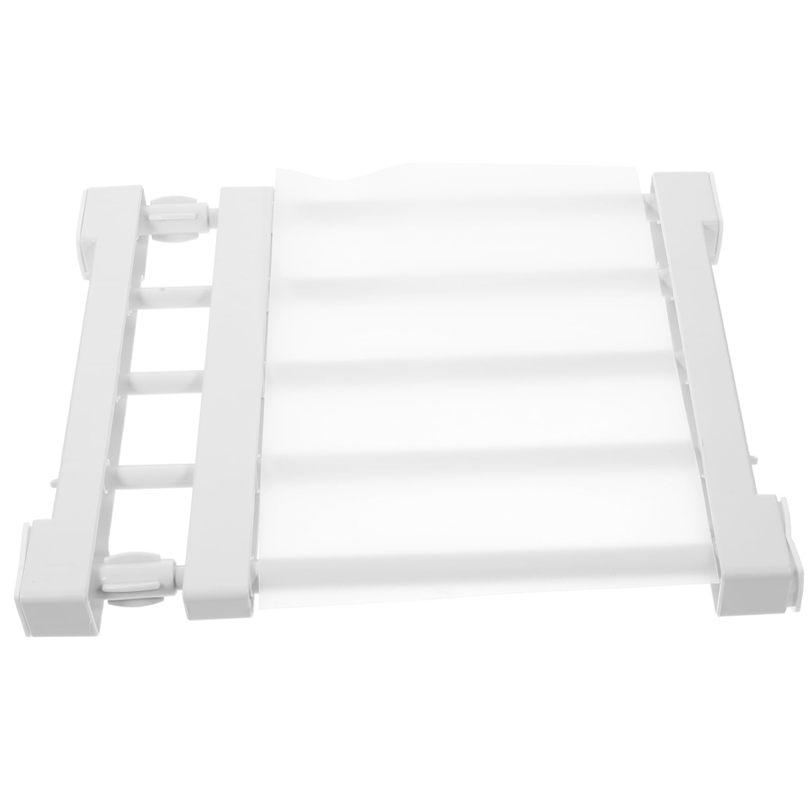 ULTECHNOVO Adjustable Closet Storage Shelf Detachable Cabinet Divider Board for Efficient Organization for Wardrobes Kitchens Bathrooms More Expandable Tension Shelf