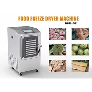 Home Freeze Dryer, Home Food Storage Machine, Spacious Stainless Tray Chamber for Fruits Vegetables Herbs and Pet Treats with Low-Noise Operation, for Kitchen Pantry and Pet Bakery