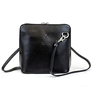 Small Vera Pelle Handbag Genuine Leather Cross Body Bag for Women Italian Mini Shoulder Bag Highquality Strap