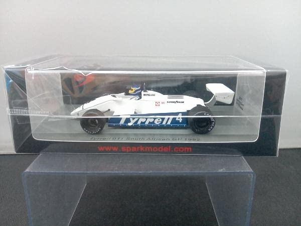 Amazon | Spark model 1/43 Tyrrell 011#4 South African GP 1982 Slim